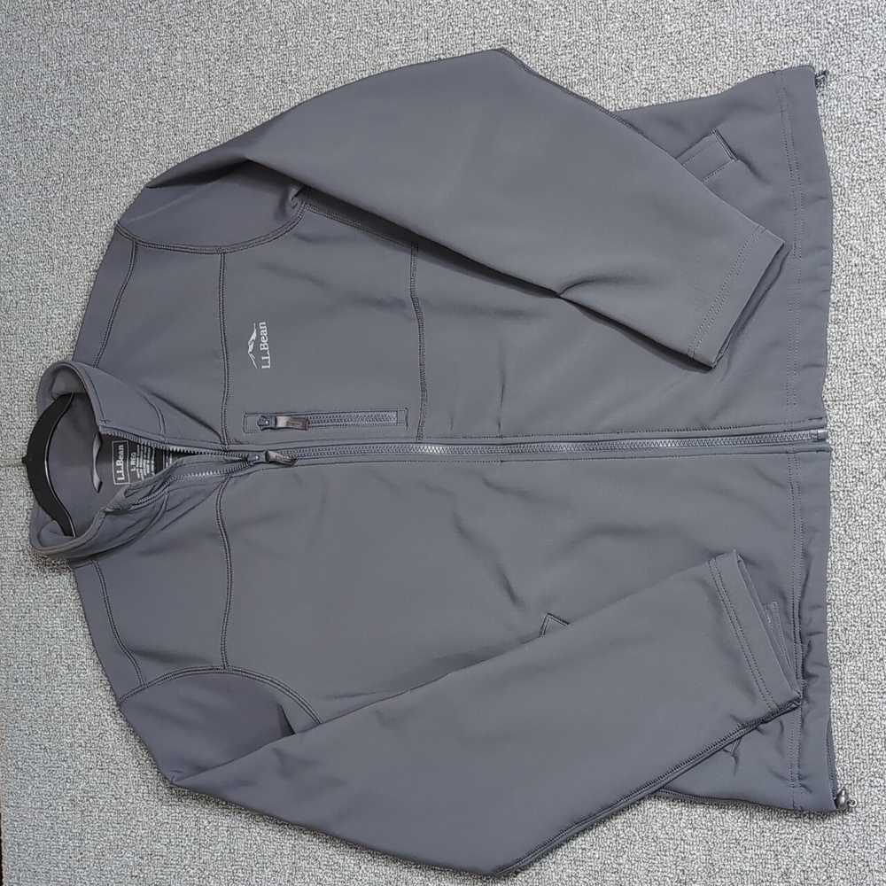 L.L. Bean Windproof Soft Shell Jacket Size Large … - image 2